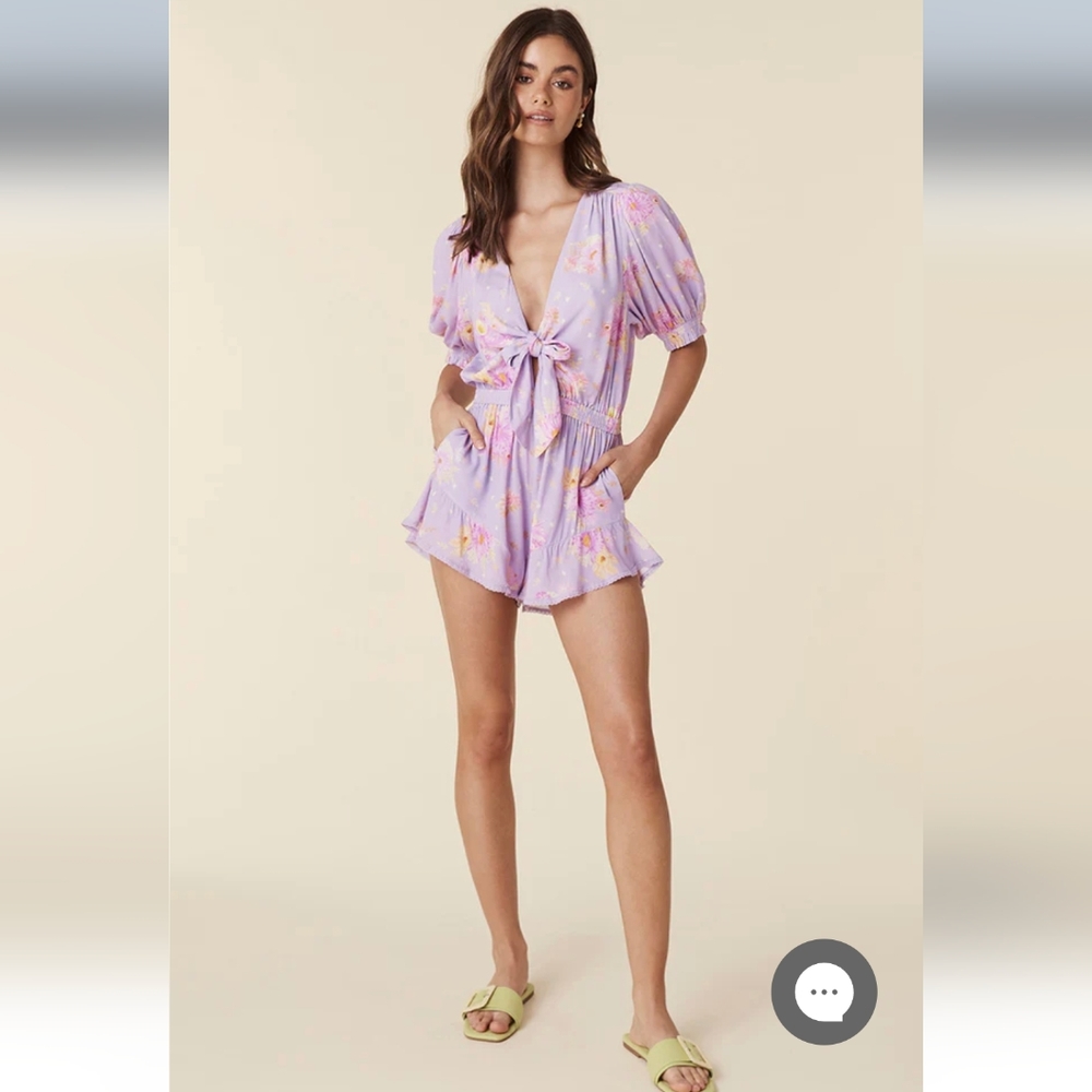 💜 Spell Lei Lei Playsuit lavender 💜 - Picture 1 of 9